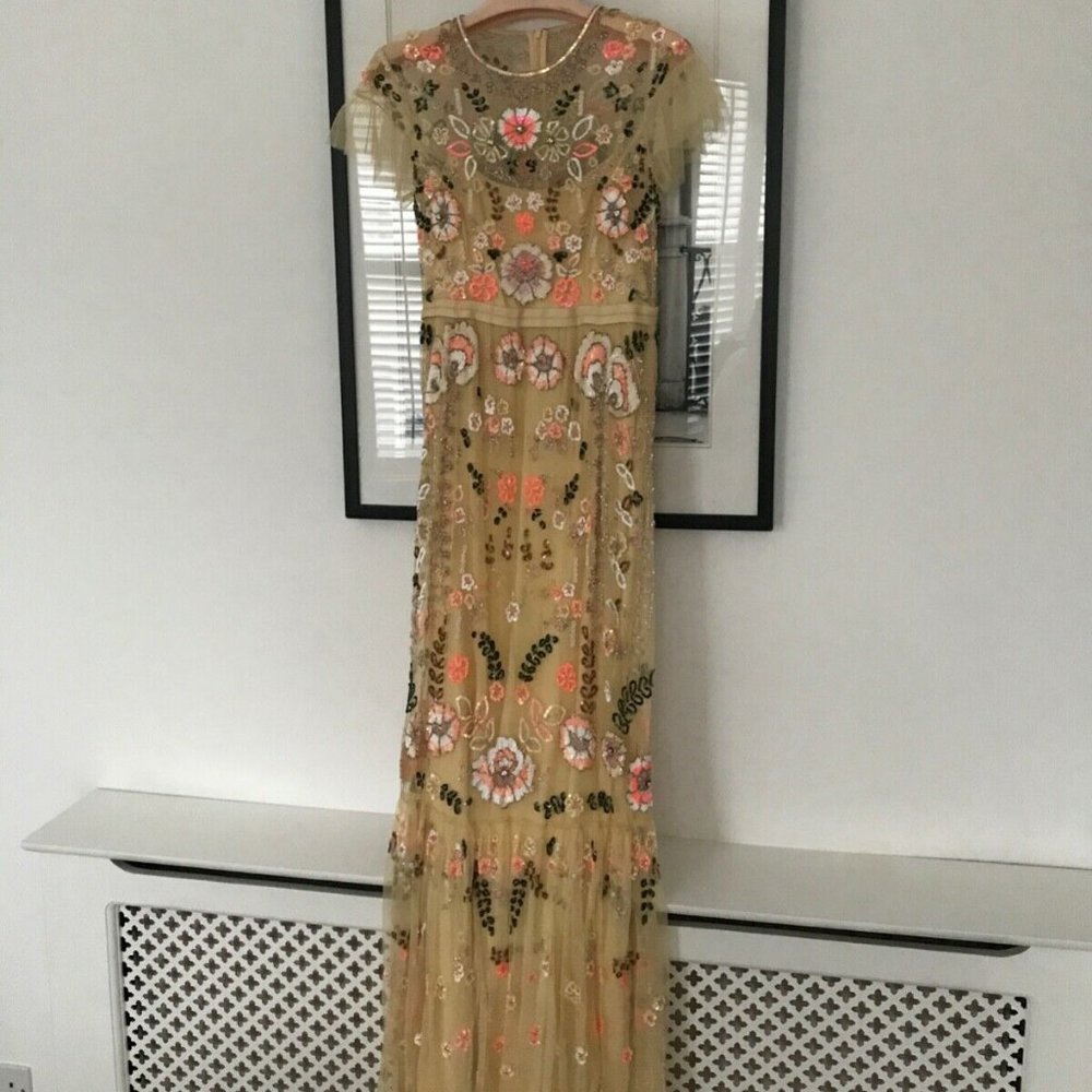 BHLDN Needle & Thread Dress size US 6 $750 - Picture 5 of 13